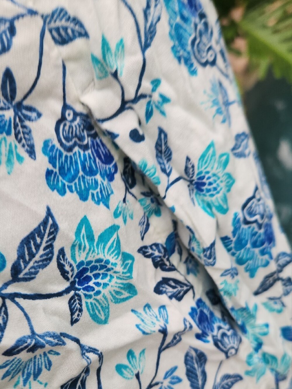 Old Navy Blue & Teal Floral Sundress - Picture 5 of 6